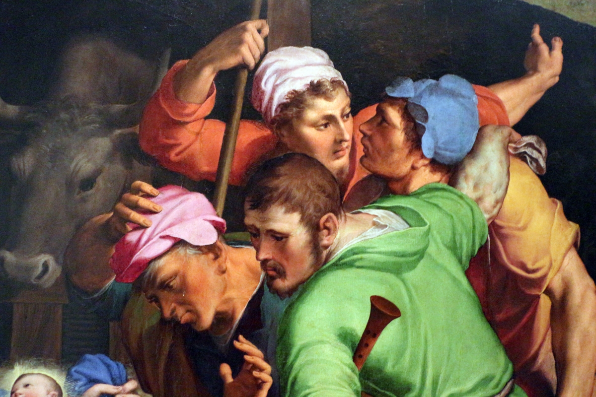 Il bagnacavallo junior, adorazione dei pastori (pinacoteca di cento) 11 - Sailko