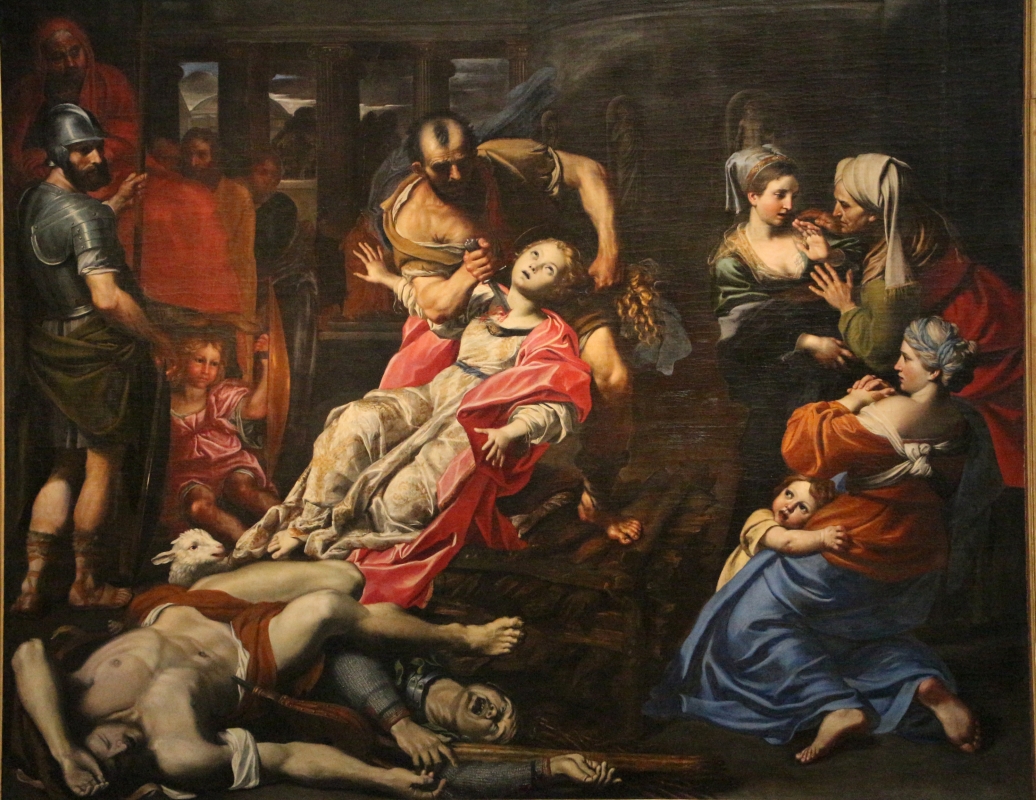 Domenichino, martirio di s. agnese, 1621-25 ca., da s. agnese 03 - Sailko