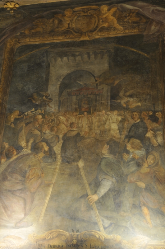 BO - Sala Farnese in Palazzo d'Accursio - La Processione di San Luca - Affresco - ElaBart