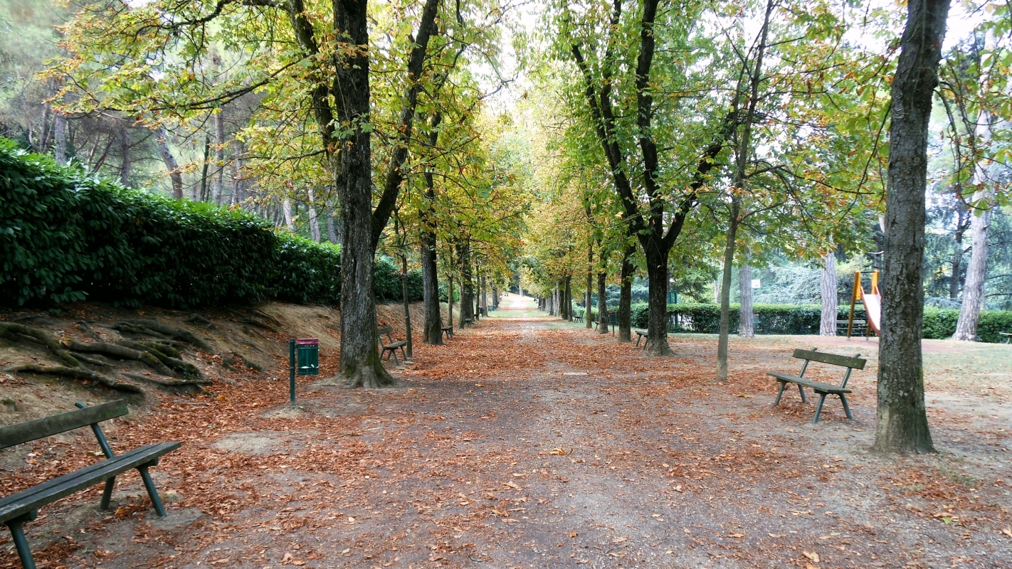 Il parco dietro la Villa - Lelleri