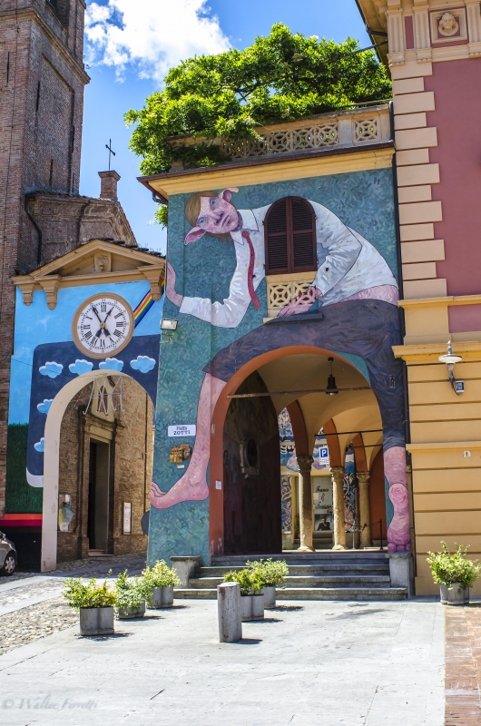 Dozza Piazza Zotti - Wwikiwalter