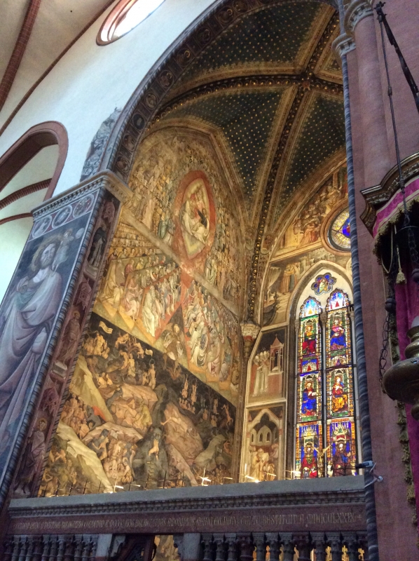 Cappella Bolognini, “Il giudizio universale”, Giovanni da Modena - Paolapla