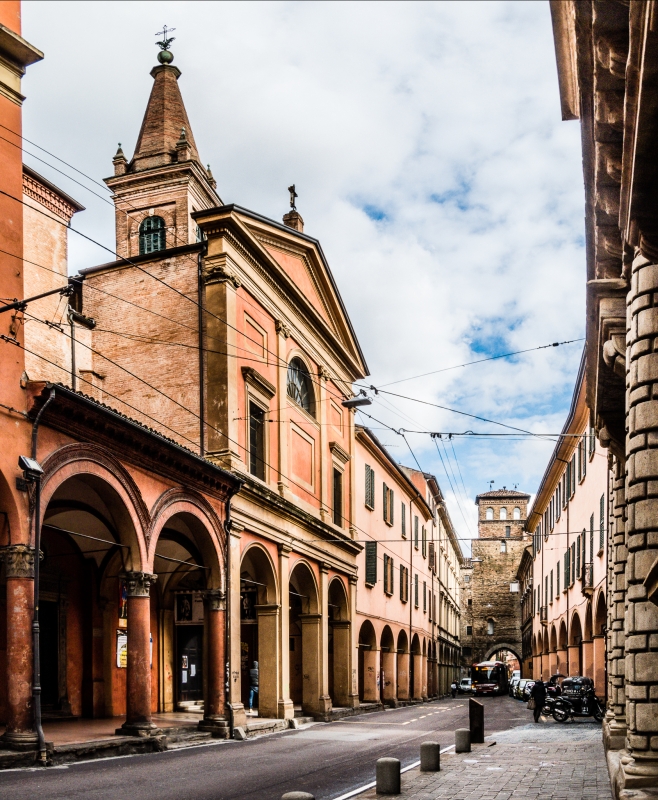 Scorci di Bologna - Via San Vitale - Vanni Lazzari