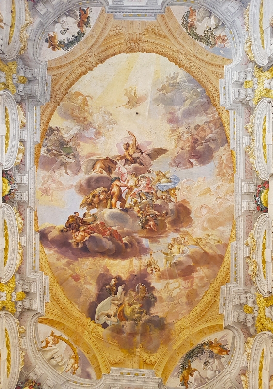Palazzo Pepoli Campogrande - Salone d'onore affresco soffitto1 - Opi1010