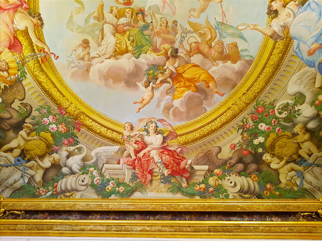 Palazzo Pepoli Campogrande - Sala Felsina soffitto particolare1 - Opi1010