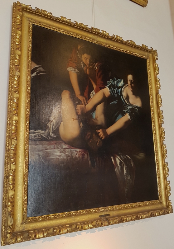 Palazzo Pepoli Campogrande - Sala di Alessandro giuditta che taglia la testa di oloferne di artemisia gentileschi - Opi1010