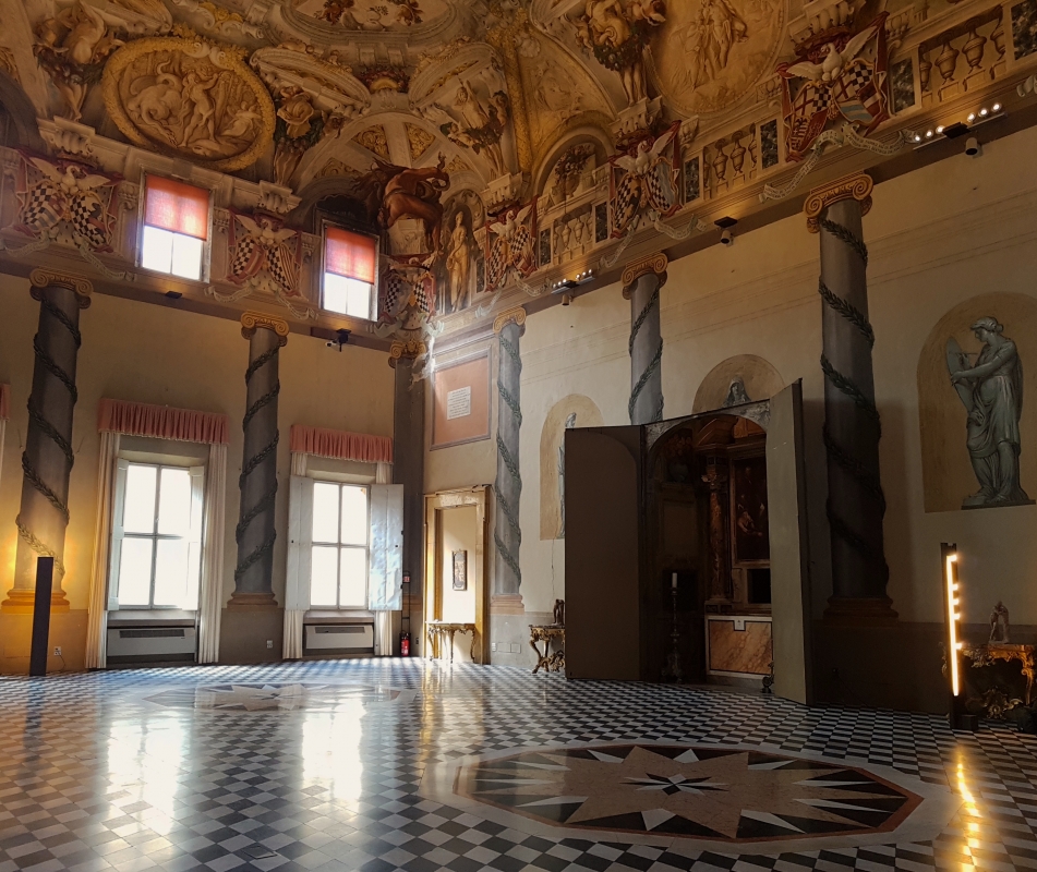 Palazzo Pepoli Campogrande - Salone d'onore panoramica - Opi1010