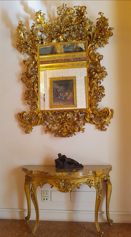 Palazzo Pepoli Campogrande - Sala dell'Olimpo nello specchio Abramo visitato dagli angeli ludovico carracci - Opi1010