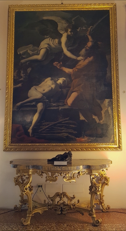 Palazzo Pepoli Campogrande - Sala di Alessandro abramo sacrifica isacco di Mattia Preti - Opi1010