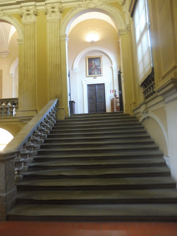 Biblioteca Comunale - dettaglio scalinata 2 - Maurolattuga
