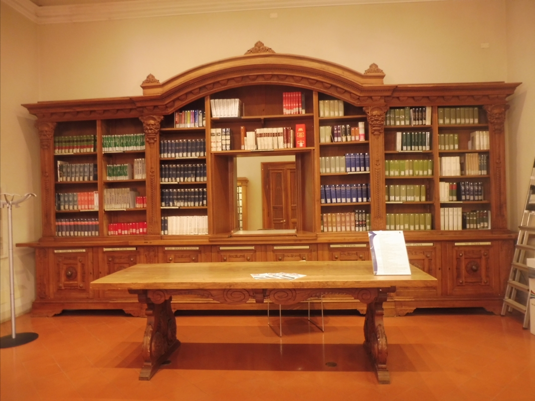 Biblioteca Comunale - dettaglio sala - Maurolattuga