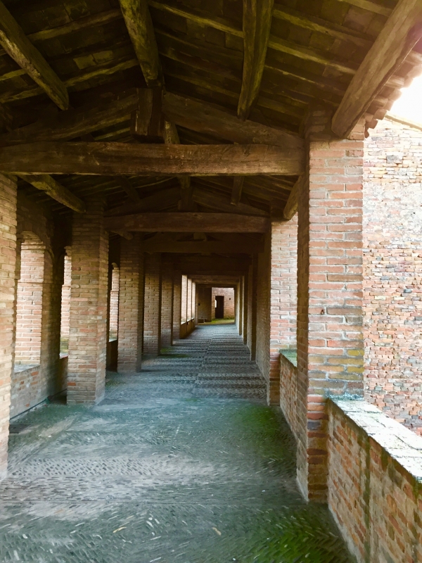 Imola - Rocca Sforzesca - camminamento sulle nura - Clo5919