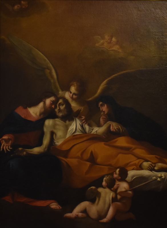 Giuseppe Maria Figatelli, Transito di San Giuseppe, Pinacoteca Civica Pieve di Cento - Nicola Quirico
