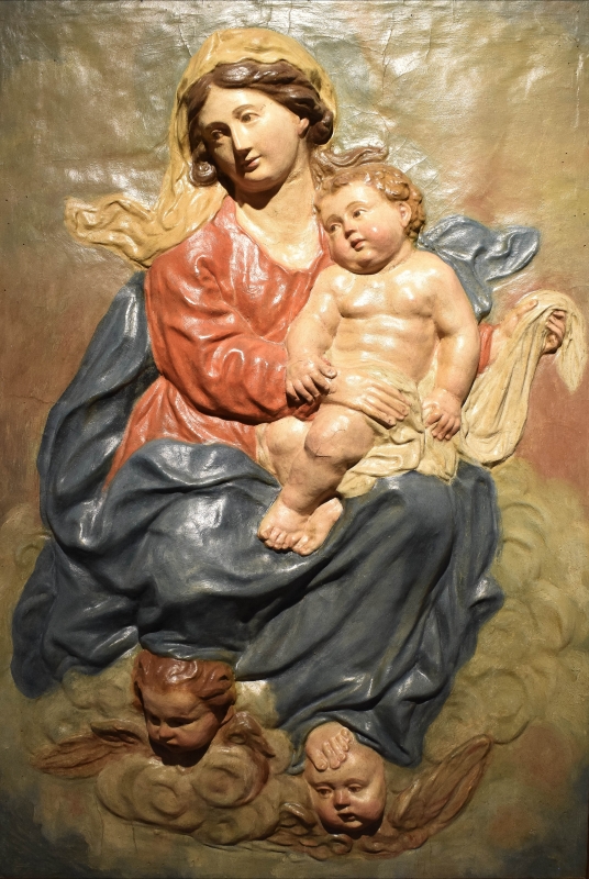 Ambito emiliano, Madonna con Bambino in gloria, Pinacoteca Civica, Pieve di Cento (Bologna) - Nicola Quirico