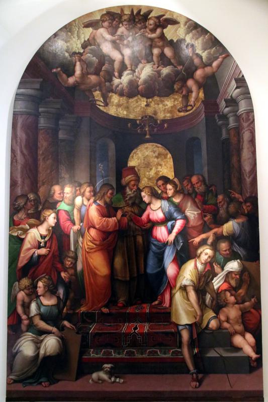 Girolamo Marchesi detto il Cotignola, Sposalizio della Vergine (1522-24) 01 - Mongolo1984