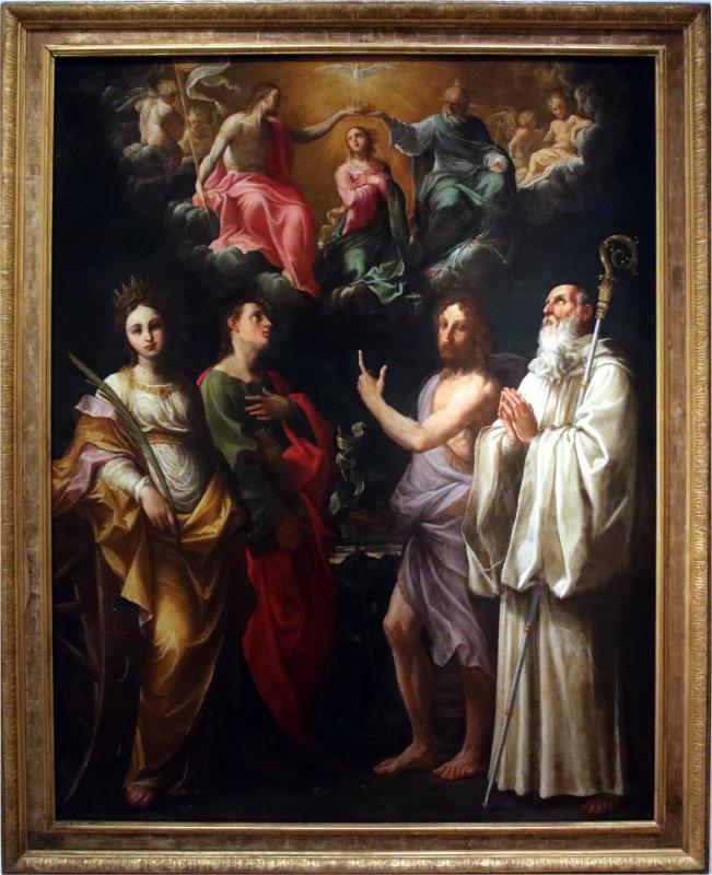 Guido Reni, Incoronazione della Vergine con santi, 1595-1598 - Mongolo1984