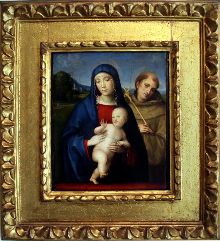 Francesco Raibolini detto il Francia, Madonna col Bambino e san Francesco, 1510 circa - Mongolo1984