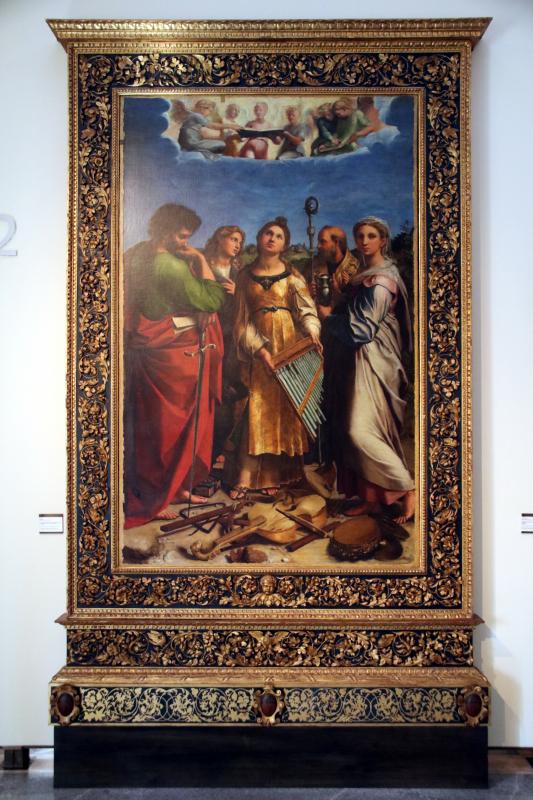 Raffaello Sanzio, Santa Cecilia in estasi con i santi (1518 circa) 01 - Mongolo1984