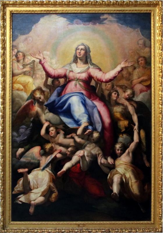 Lorenzo Sabatini, La Vergine assunta in gloria d'angeli, 1569-70 - Mongolo1984