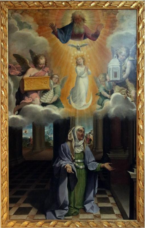 Bartolomeo Cesi, Incarnazione della Vergine in sant'Anna come Immacolata Concezione, 1593-1595 circa - Mongolo1984