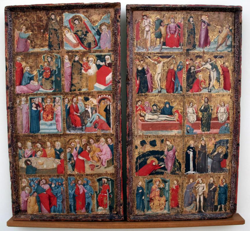 Maestro di S. Nicolò degli Albari, Storie di Cristo e santi, 1320 circa - Mongolo1984