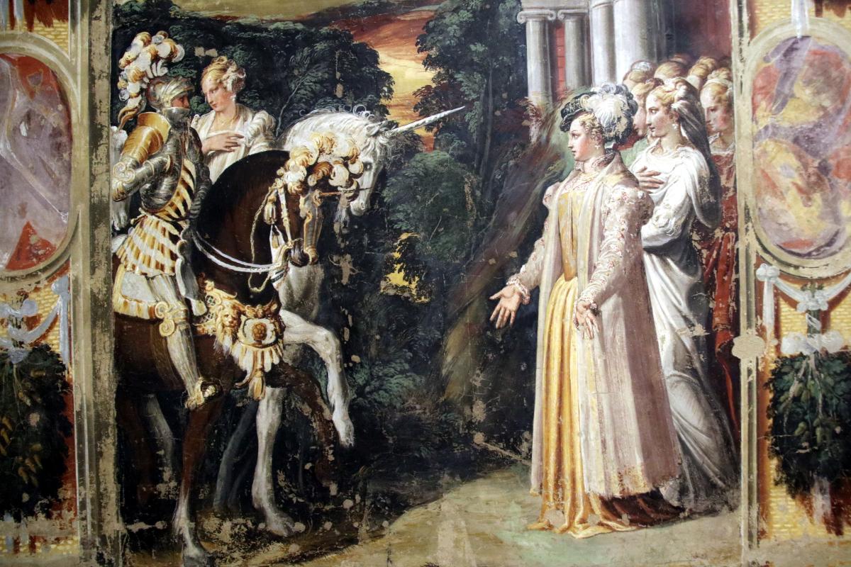 Nicolò dell'Abate, affresco staccato da palazzo Torfanini, scena tratta dall'Orlando Furioso 03 - Mongolo1984