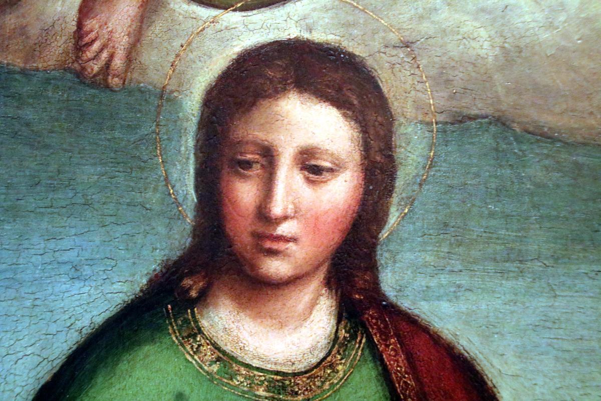 Niccolò Pisano, La Madonna col Bambino sulle nubi adorata dai santi, (1534) 03 - Mongolo1984