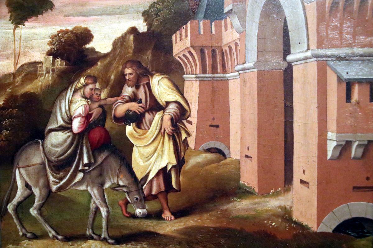 Girolamo Marchesi detto il Cotignola, Fuga in Egitto, 1522-24 - Mongolo1984