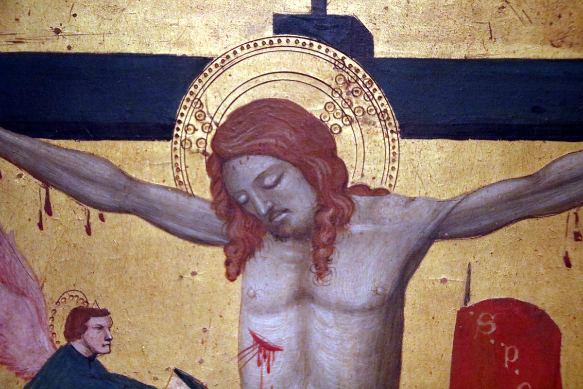 Jacopo di Paolo, Crocefissione di Cristo e santi, 1400-1410 circa 06 - Mongolo1984