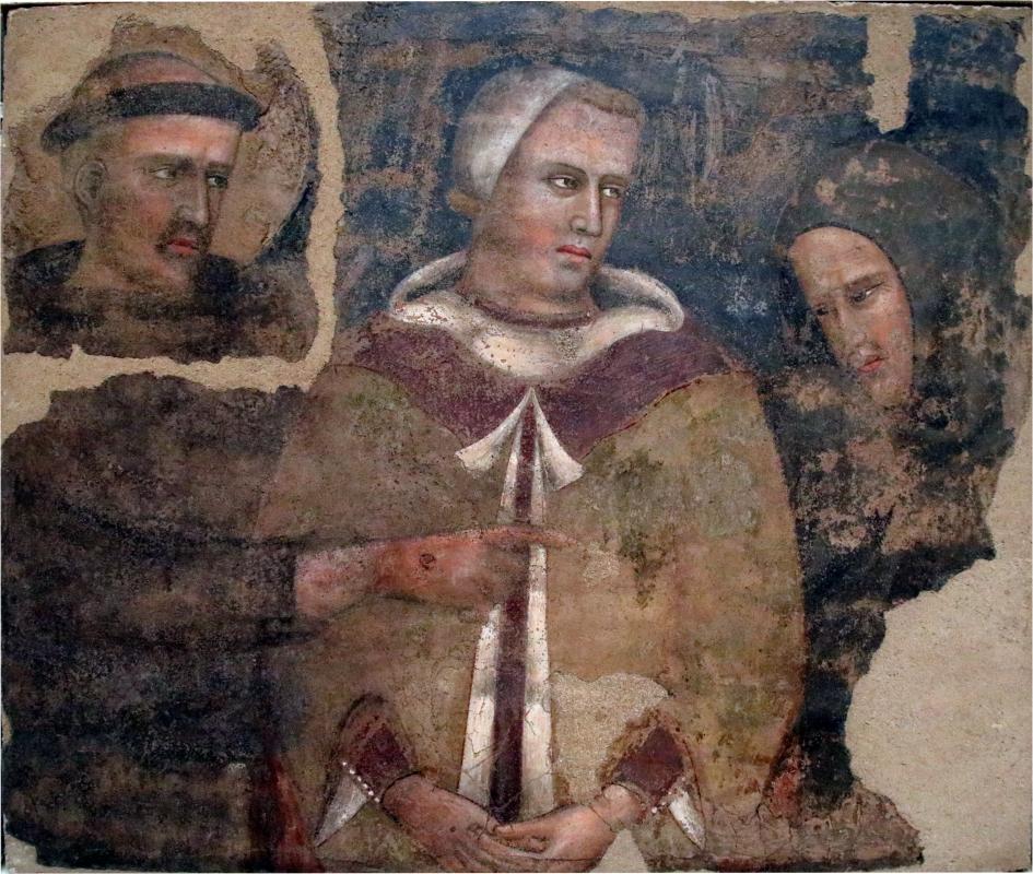 Francesco da Rimini, Tre figure, 1320-1325 circa 01 - Mongolo1984