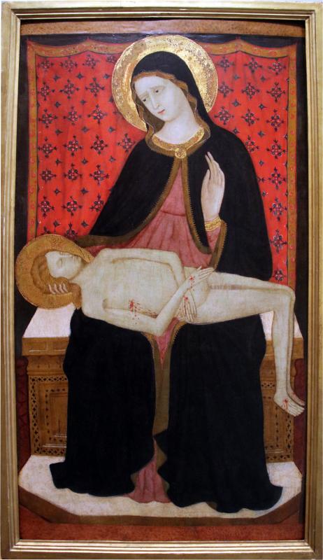 Maestro di San Verecondo, Madonna col Cristo morto, 1415-1430 circa - 