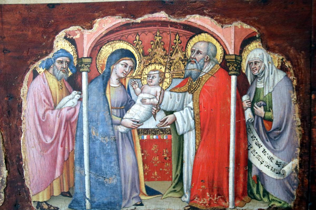 Simone di Filippo detto dei Crocefissi, Episodio della vita della Madonna, 1396-1398 circa 04 - Mongolo1984