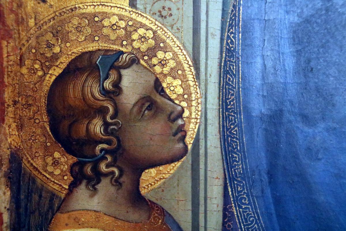 Lorenzo Monaco, Madonna col Bambino in trono e quattro angeli, 1402-1403 circa 01 - Mongolo1984