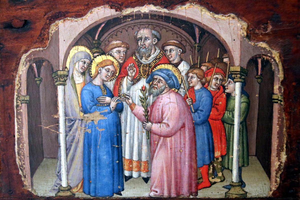 Simone di Filippo detto dei Crocefissi, Episodio della vita della Madonna, 1396-1398 circa 03 - Mongolo1984