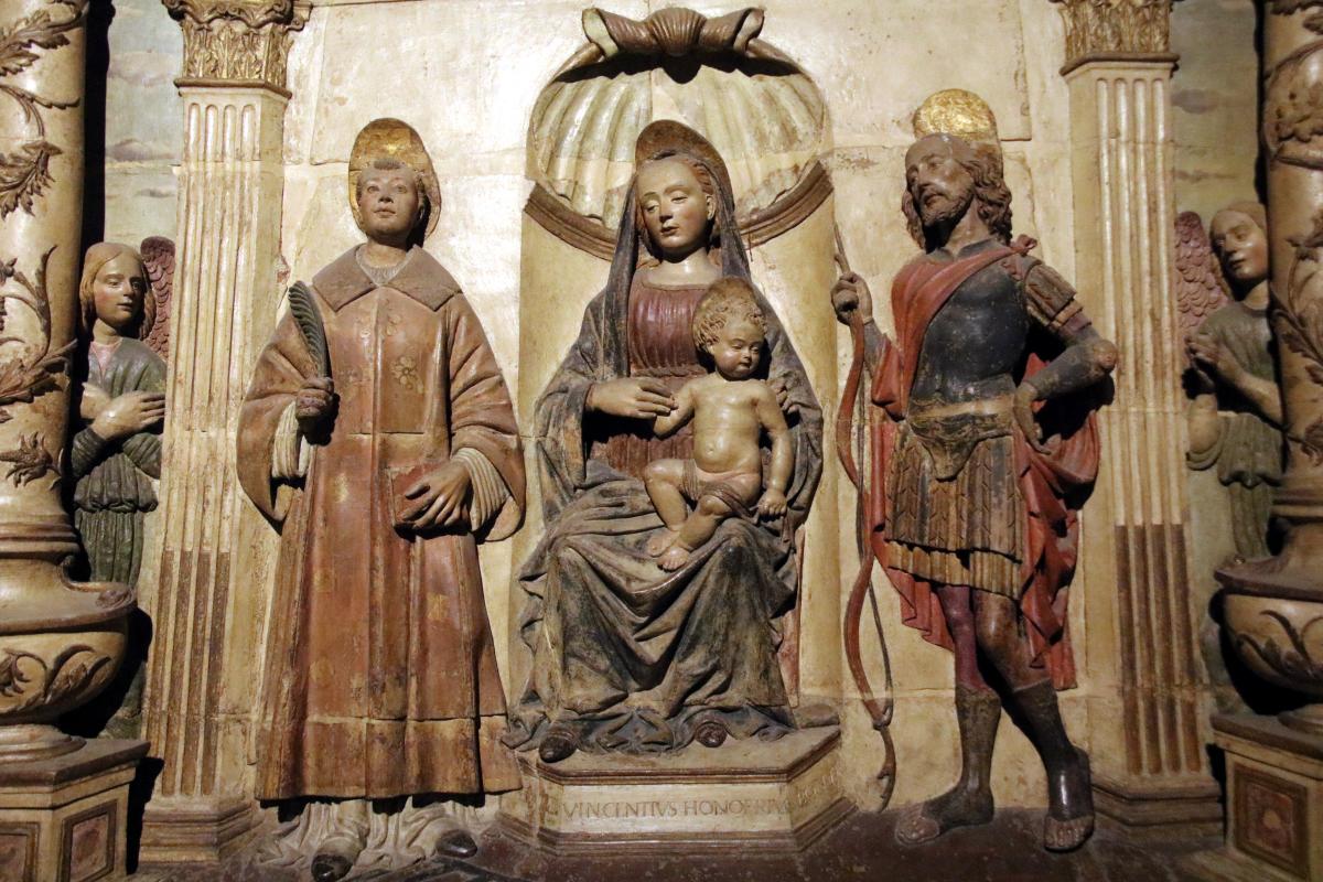 Vincenzo Onofri, La Vergine in trono col Bambino tra i ss. Lorenzo ed Eustachio, (1503) 01 - Mongolo1984