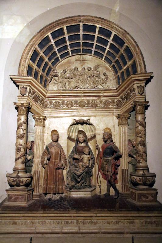 Vincenzo Onofri, La Vergine in trono col Bambino tra i ss. Lorenzo ed Eustachio, (1503) 02 - Mongolo1984