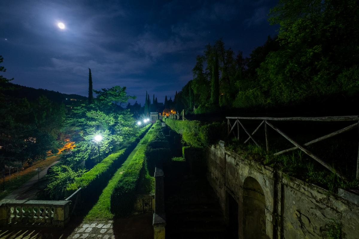 Villa Spada, paesaggio notturno - Ugeorge