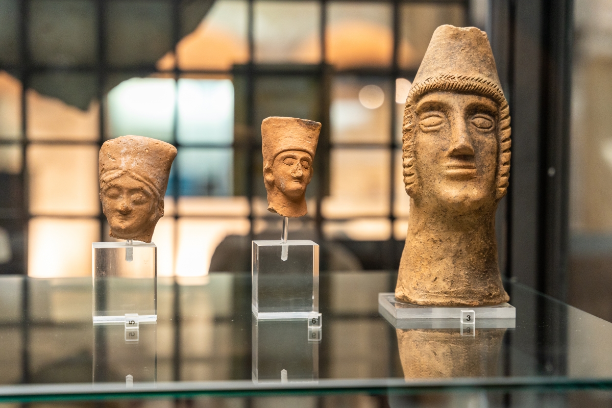 Statuettes in the Teanum Sidicinum Archaeological Museum - ENIT SpA