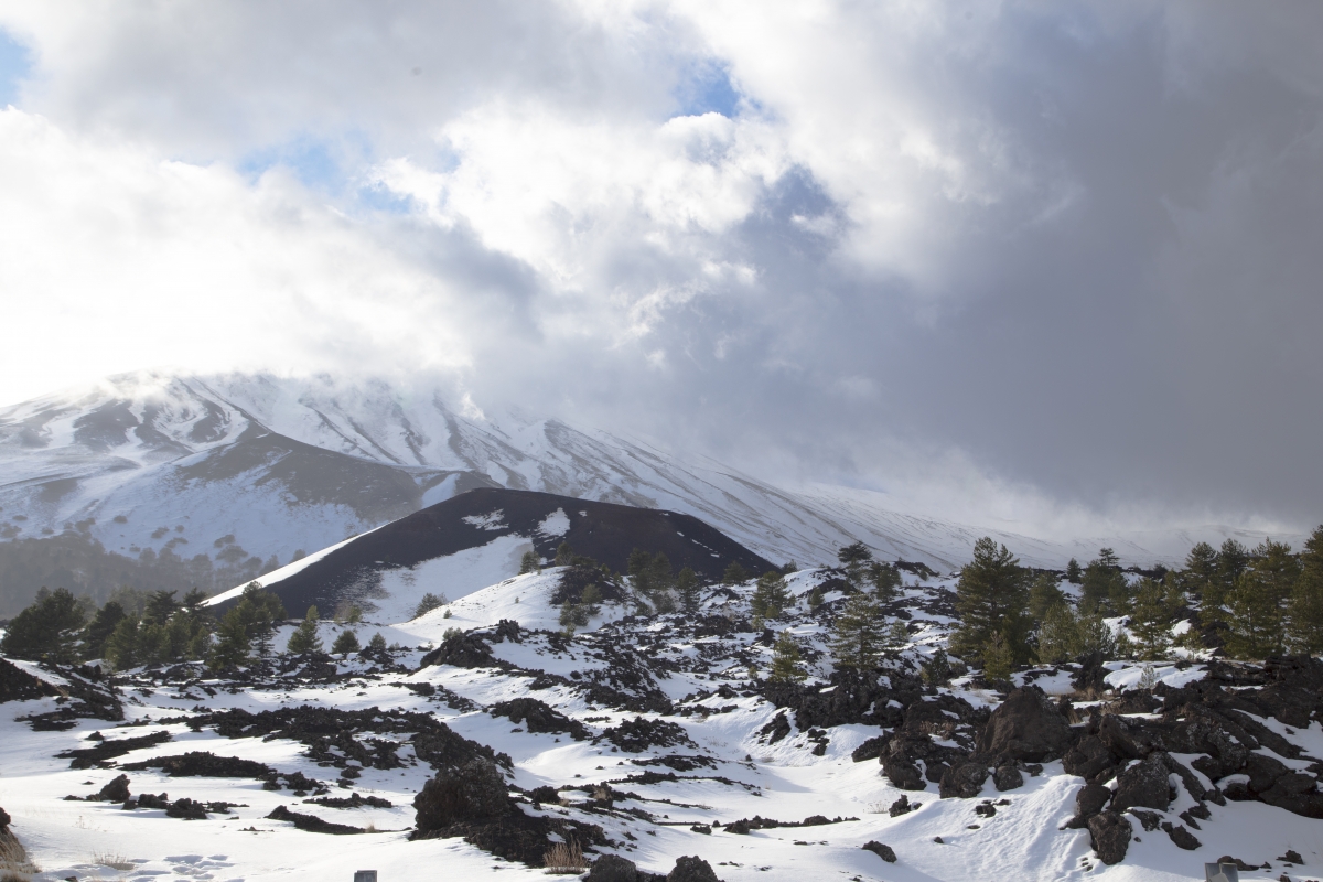 Etna innevato - Simone Antonazzo / ENIT SpA