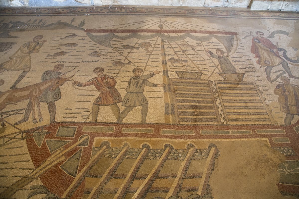 Villa Romana del Casale - mosaici del corridoio della grande caccia - Simone Antonazzo / ENIT SpA