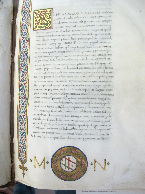 Columella, de re rustica, et al., manoscritto S. XXIV.2, 1450 circa 02 - Sailko