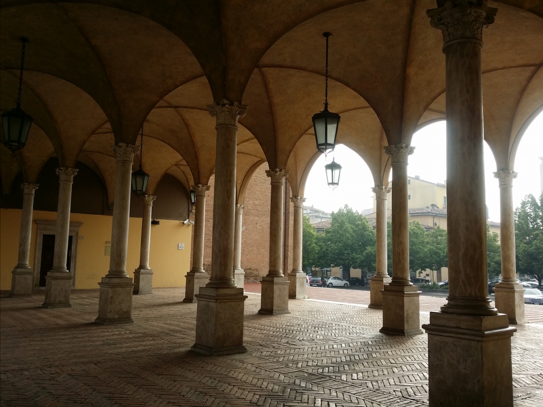 Archi e colonne, chiostro San Mercuriale - Chiari86