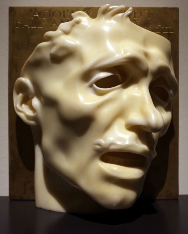 Adolfo wildt, maschera del dolore (autoritratto), 1909 (forlì, palazzo romagnoli) - Sailko