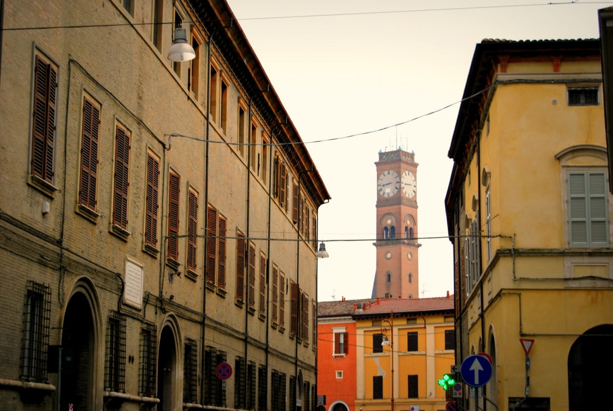 La Torre Civica vista da Corso Garibaldi - Chiari86