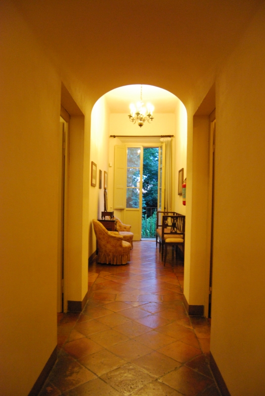 Corridoi all'interno di Villa Saffi - Chiari86