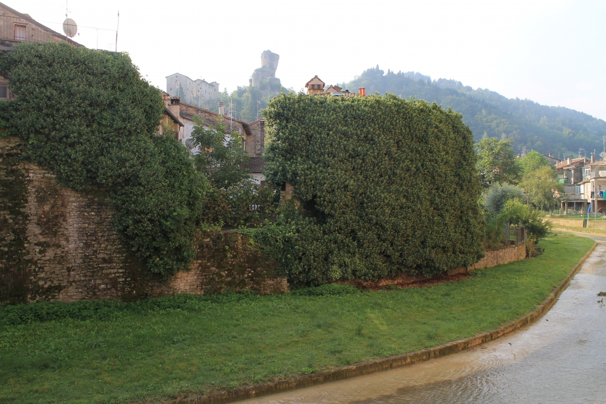 Rocca dei Conti Guidi, angolo caratteristico sul fiume Tramazzo - Patrizia Diamante
