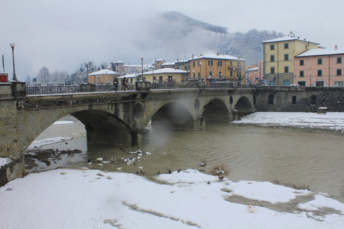 Ponte Vecchio con la neve - Chiara Dobro