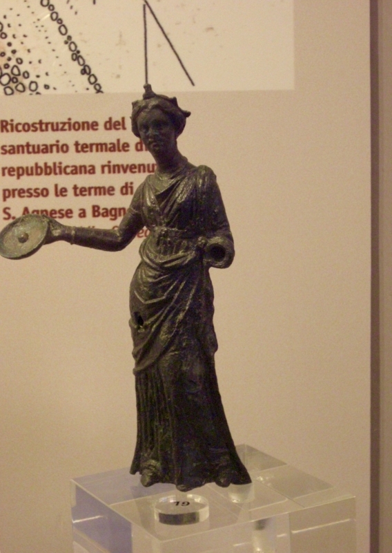 Bronzetto romano ritrovato a Bagno di Romagna(FC) - Clawsb