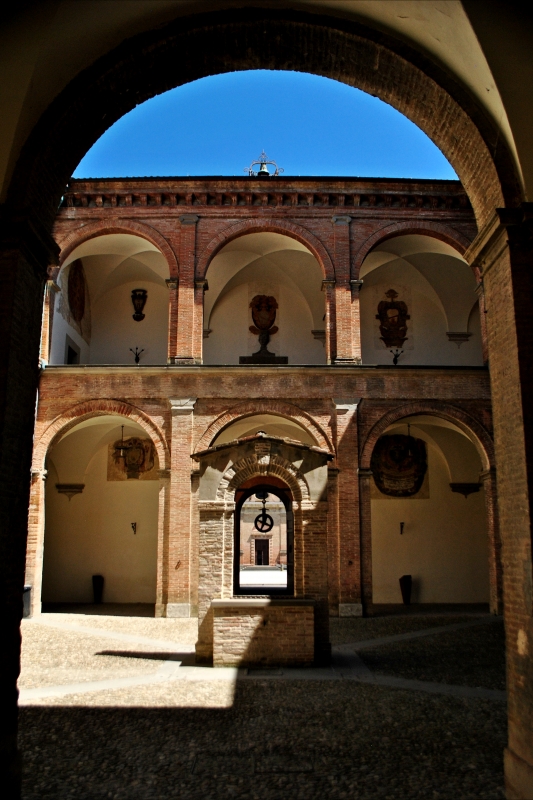 Cortile del Palazzo Pretorio di Terra del Sole - Luca Spinelli Cesena