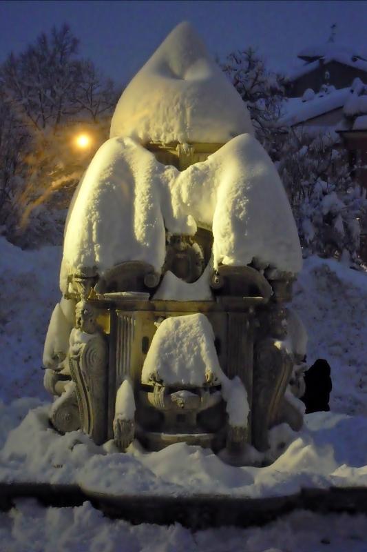 Monumentale Pupazzo di Neve - Luca Spinelli Cesena